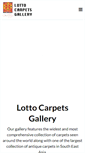 Mobile Screenshot of lottocarpets.com